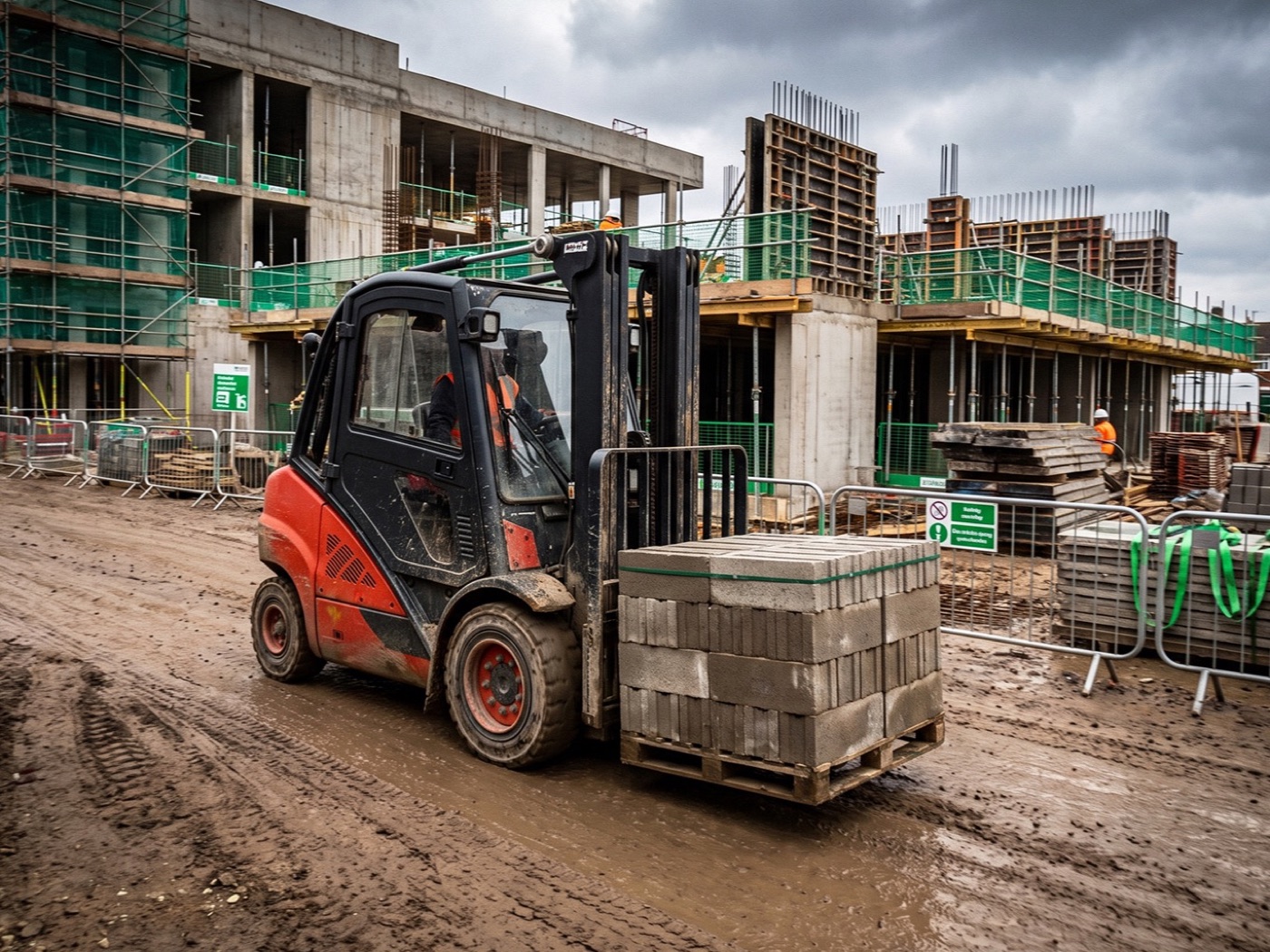 Construction forklifts